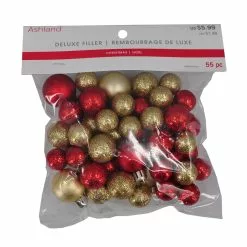Buy 🌟 Glittery Red & Gold Decorative Ball Filler by Ashland® 🤩 -Ashland Sale Store 10675966 2
