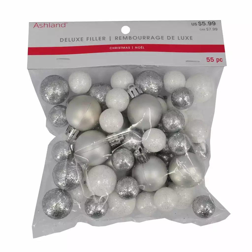 Best Sale ๐งจ Glittery White & Silver Decorative Ball Filler by Ashland® ๐ฅ 4 Best Sale ๐งจ Glittery White & Silver Decorative Ball Filler by Ashland® ๐ฅ - Image 2
