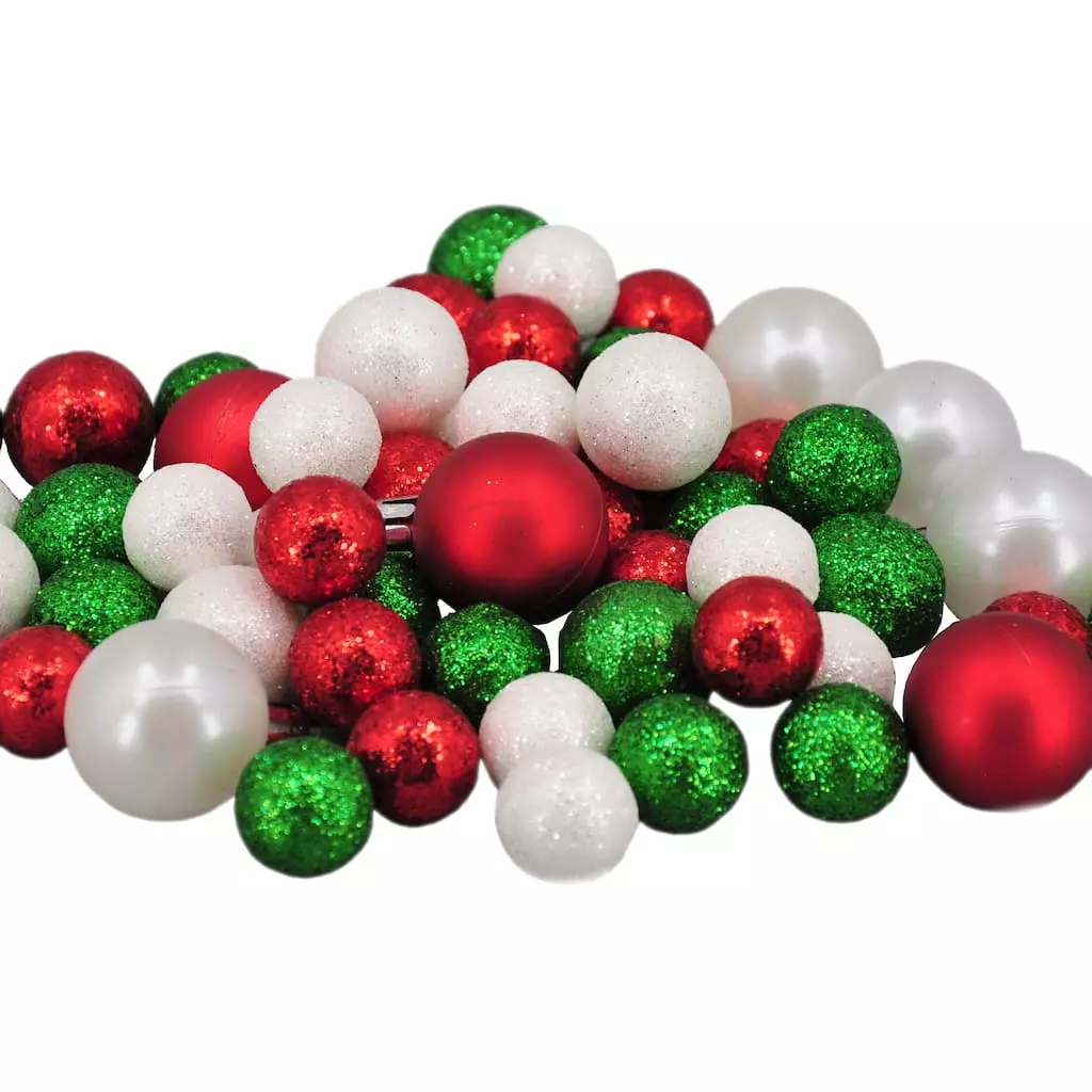 Best Sale 👏 Glittery Green, White & Red Decorative Ball Filler by Ashland® 🤩 3 Best Sale 👏 Glittery Green, White & Red Decorative Ball Filler by Ashland® 🤩