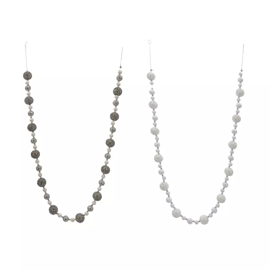 Best Pirce ✨ Assorted 6ft. Glitter Ball Garland by Ashland® ✔️ 3 Best Pirce ✨ Assorted 6ft. Glitter Ball Garland by Ashland® ✔️