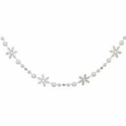 Brand new 🌟 6ft. White Snowflake & Ball Garland by Ashland® 🌟