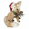 Discount 🎉 9" Fox with Santa Hat Natural Décor Accent by Ashland® 😍 -Ashland Sale Store 10676178 1