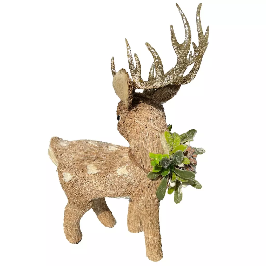 Cheap β 16.5" Standing Deer with Mistletoe Natural Décor Accent by Ashland® π 4 Cheap β 16.5" Standing Deer with Mistletoe Natural Décor Accent by Ashland® π - Image 2