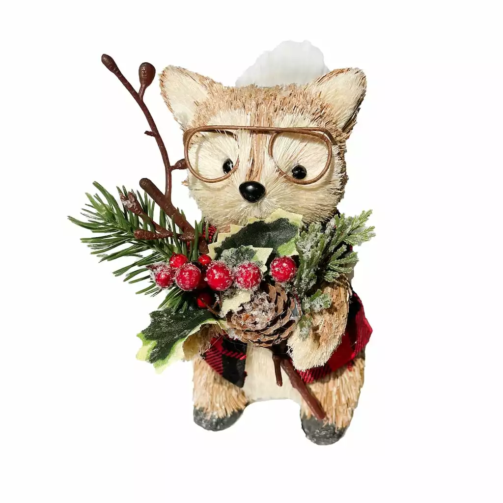 Cheapest β¨ 6.5" Fox with Glasses & Vest Natural Décor Accent by Ashland® π― 3 Cheapest β¨ 6.5" Fox with Glasses & Vest Natural Décor Accent by Ashland® π―