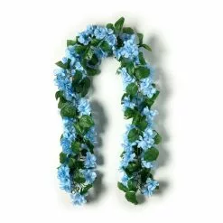New ⌛ 6 Pack: 6ft. Blue Hydrangea Chain Garland by Ashland® 🎉