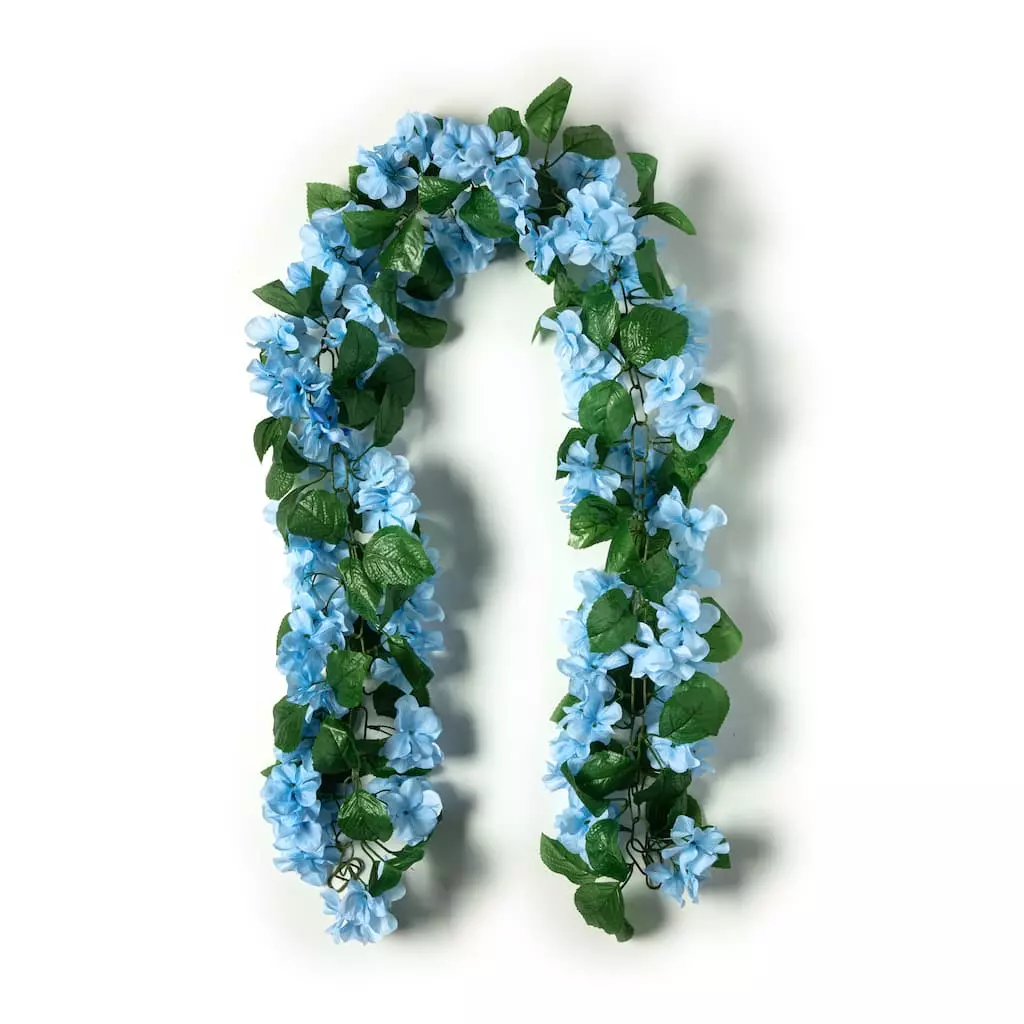 New ⌛ 6 Pack: 6ft. Blue Hydrangea Chain Garland by Ashland® 🎉 3 New ⌛ 6 Pack: 6ft. Blue Hydrangea Chain Garland by Ashland® 🎉