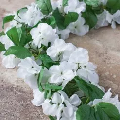 Buy 😉 6 Pack: 6ft. White Hydrangea Chain Garland by Ashland® 😉 -Ashland Sale Store 10676310 22 1