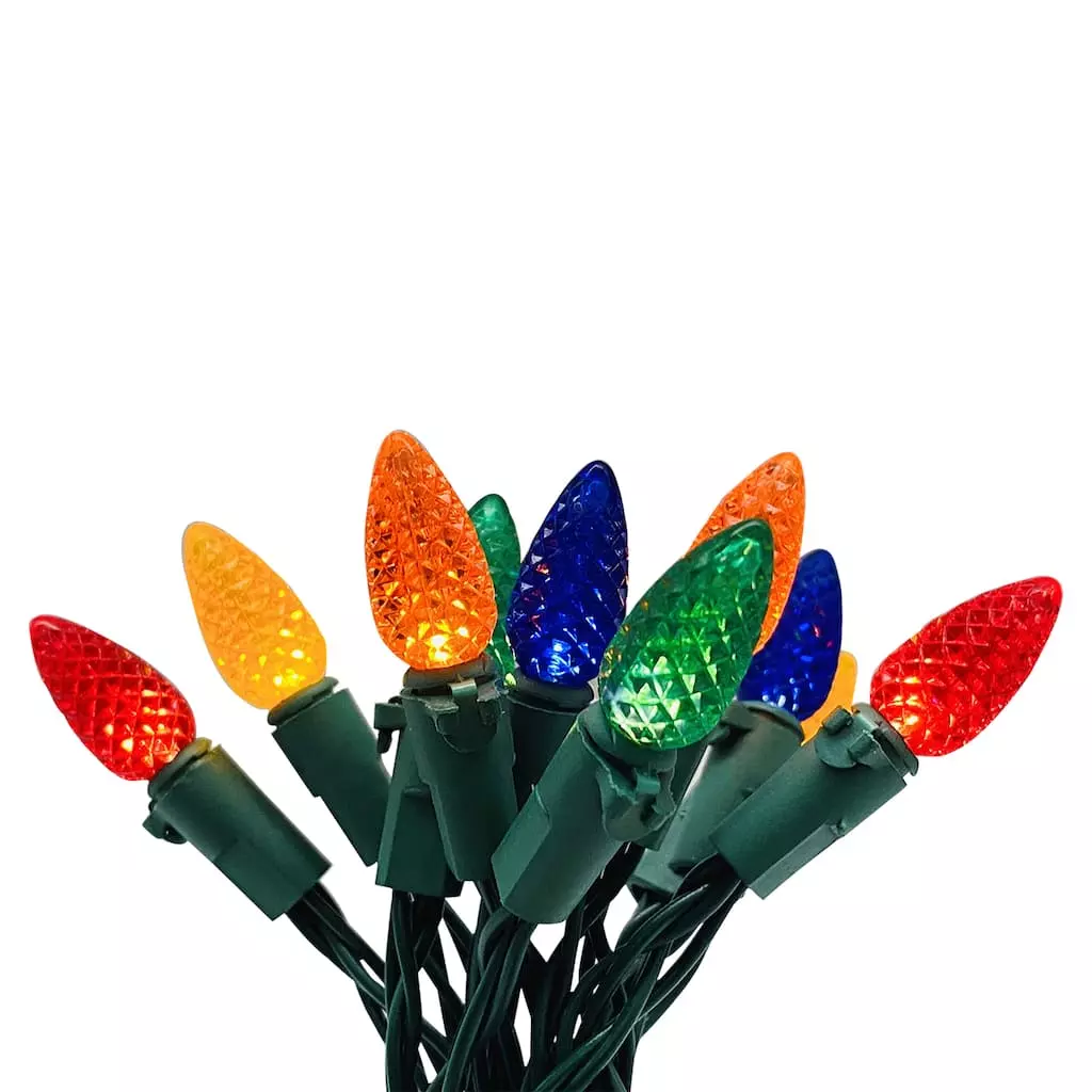 Brand new ⌛ 6ft. Small Multicolor LED Faceted Bulb ❄ Christmas Crafting Lights by Ashland® 🔥 3 Brand new ⌛ 6ft. Small Multicolor LED Faceted Bulb ❄ Christmas Crafting Lights by Ashland® 🔥