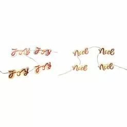 Best Pirce ❤️ Assorted 18ct. Warm White Christmas Sentiment LED Crafting Lights by Ashland® 👏