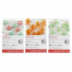 Discount ✔️ Assorted 18ct. Holiday Icon LED Crafting String Lights by Ashland® ✔️