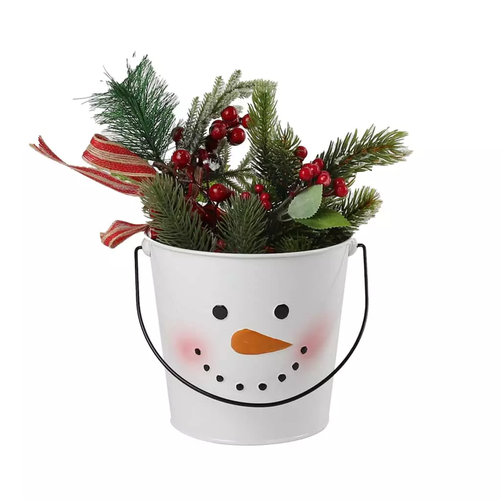Best deal 🎁 7.2" Snowman Bucket with Handle by Ashland® ✨ 4 Best deal 🎁 7.2" Snowman Bucket with Handle by Ashland® ✨ - Image 2