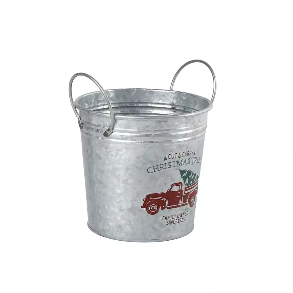 New 🎁 7.6" Holiday Truck Metal Bucket with Handles by Ashland® 👏 5 New 🎁 7.6" Holiday Truck Metal Bucket with Handles by Ashland® 👏 - Image 3