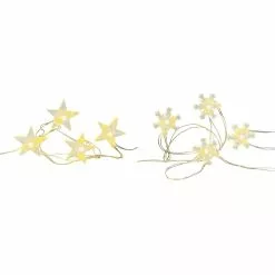 Budget ✨ Assorted 24ct. Warm White Christmas Icon LED Crafting Lights by Ashland® 🥰