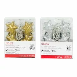 Cheap 🔔 Assorted 8ct. Glitter Star LED Crafting Lights by Ashland® ✔️