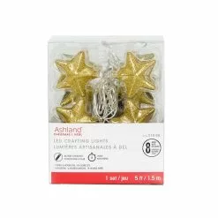 Cheap 🔔 Assorted 8ct. Glitter Star LED Crafting Lights by Ashland® ✔️ -Ashland Sale Store 10676894 5