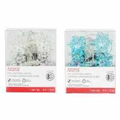 Best Pirce 🧨 Assorted 8ct. Warm White Snowflake LED Crafting Lights by Ashland® 🎉