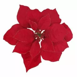 Flash Sale ✨ Red Velvet Poinsettia Clip by Ashland® 🎉