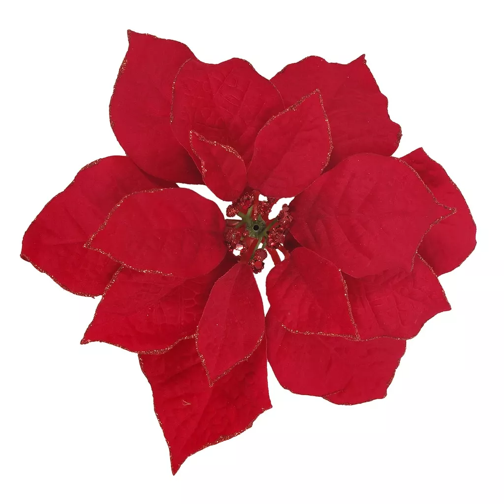 Flash Sale ✨ Red Velvet Poinsettia Clip by Ashland® 🎉 3 Flash Sale ✨ Red Velvet Poinsettia Clip by Ashland® 🎉