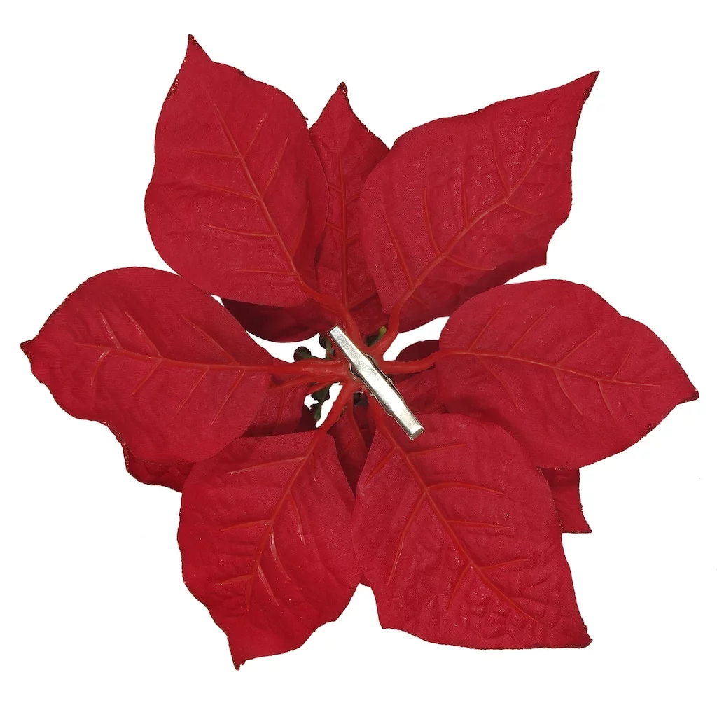 Flash Sale ✨ Red Velvet Poinsettia Clip by Ashland® 🎉 4 Flash Sale ✨ Red Velvet Poinsettia Clip by Ashland® 🎉 - Image 2