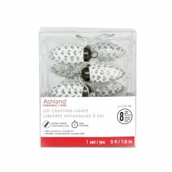 Best reviews of 💯 8ct. White Pinecone LED Crafting Lights by Ashland® ⭐