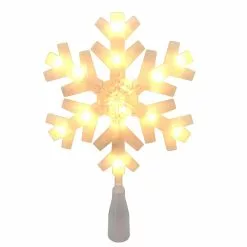 Outlet 👏 12" White Lighted Snowflake Tree Topper by Ashland® 👏 -Ashland Sale Store 10677119 2