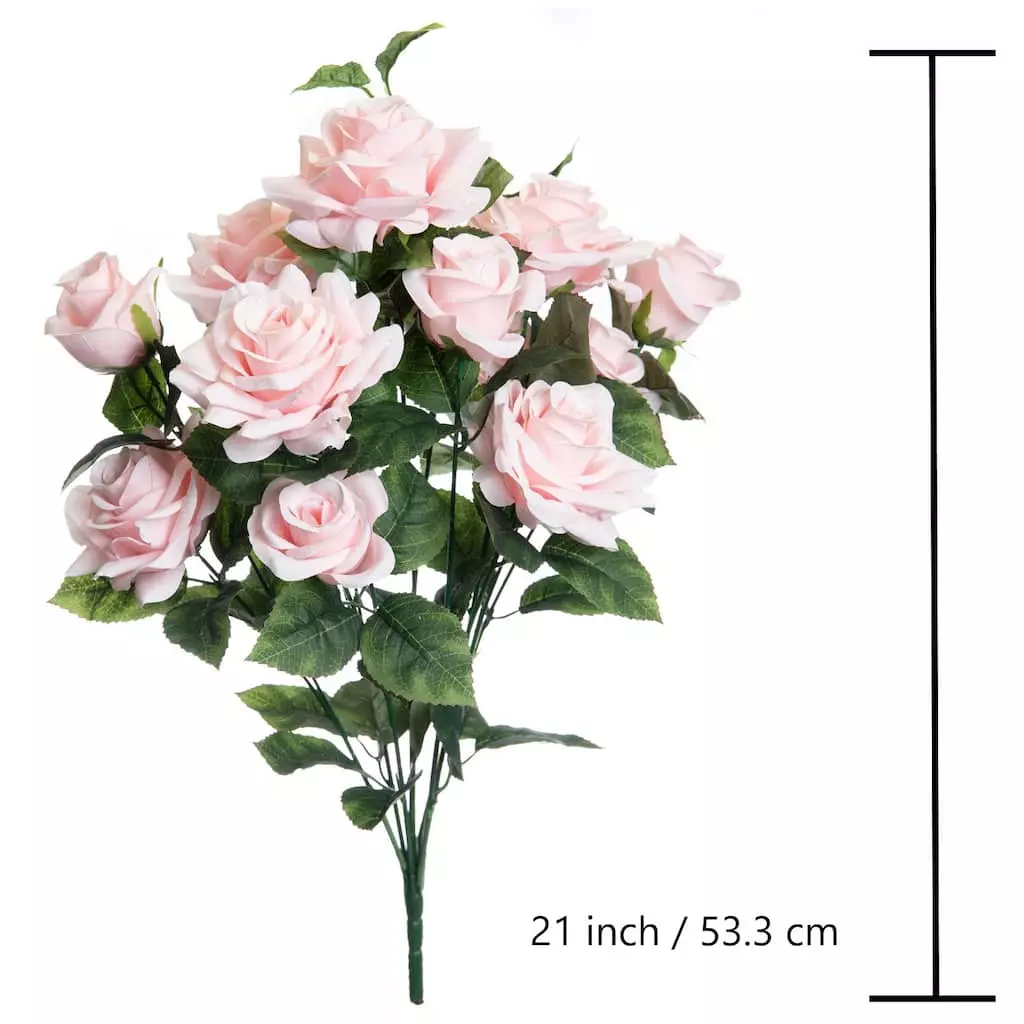 New ⌛ 12 Pack: Pink Rose Bush by Ashland® 🔔 5 New ⌛ 12 Pack: Pink Rose Bush by Ashland® 🔔 - Image 3