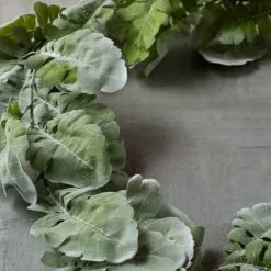Best Sale ⌛ 6ft. Flocked Dusty Miller Garland by Ashland® ❤️ -Ashland Sale Store 10677463 25