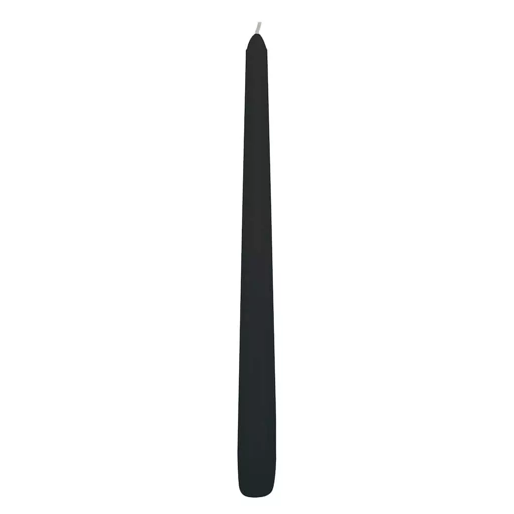 Deals 😀 10" Black Taper Candle by Ashland® 💯 3 Deals 😀 10" Black Taper Candle by Ashland® 💯