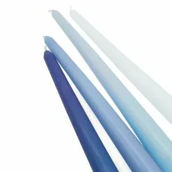Promo 🔔 10" Mixed Blue Taper Candles by Ashland®, 4ct. 🎉 -Ashland Sale Store 10687935 5