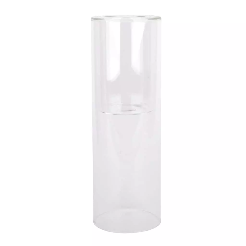 Coupon ๐ 10" Clear Glass Dual Cylinder Candle Holder by Ashland® ๐ 3 Coupon ๐ 10" Clear Glass Dual Cylinder Candle Holder by Ashland® ๐