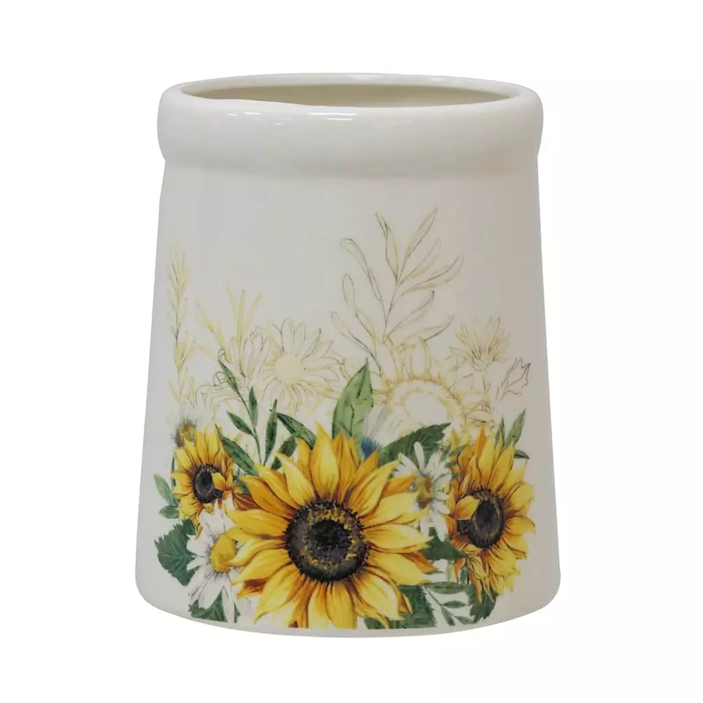 Best reviews of 🥰 6.5" Sunflower Ceramic Utensil Holder by Ashland® ❤️ 3 Best reviews of 🥰 6.5" Sunflower Ceramic Utensil Holder by Ashland® ❤️