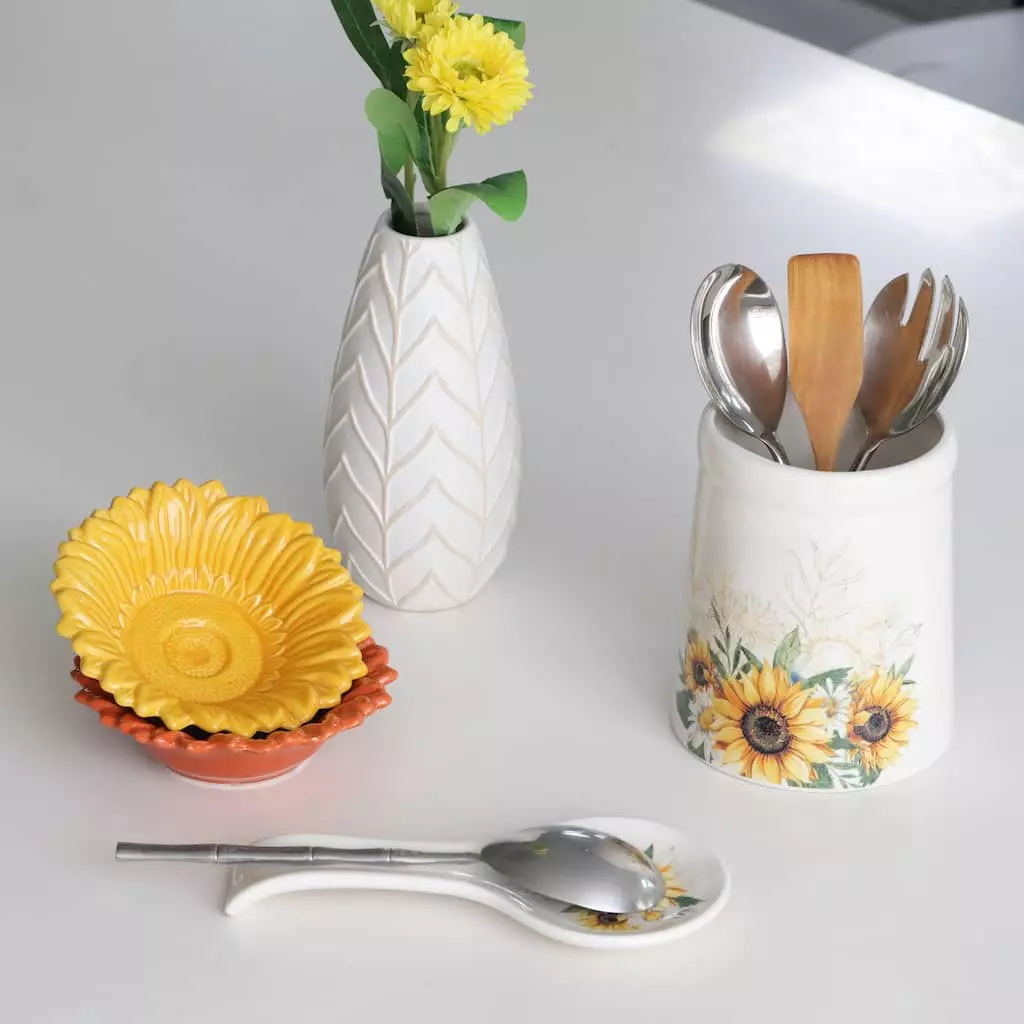 Best reviews of 🥰 6.5" Sunflower Ceramic Utensil Holder by Ashland® ❤️ 5 Best reviews of 🥰 6.5" Sunflower Ceramic Utensil Holder by Ashland® ❤️ - Image 3