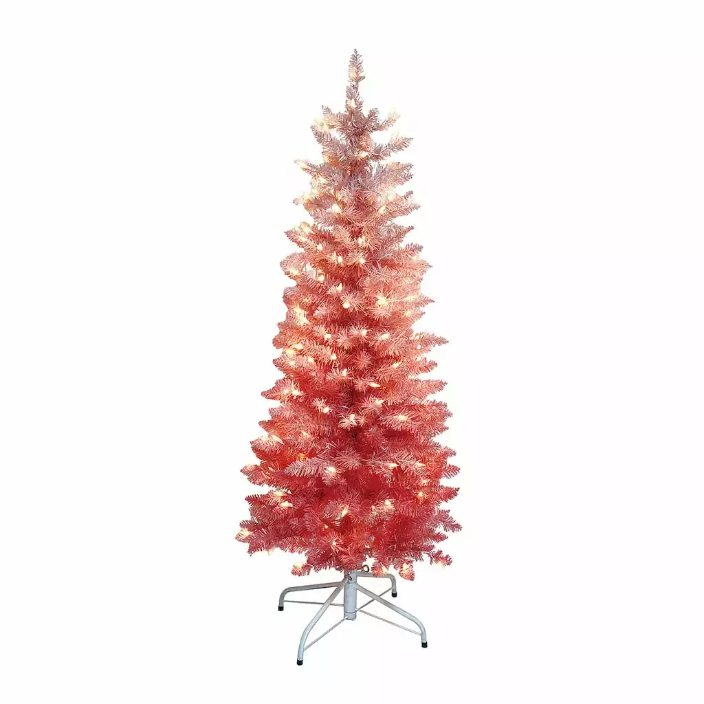 Discount โค๏ธ 4.5ft. Pre-Lit Ombre Artificial ๐ Christmas Tree, Clear Lights by Ashland® โ 3 Discount โค๏ธ 4.5ft. Pre-Lit Ombre Artificial ๐ Christmas Tree, Clear Lights by Ashland® โ