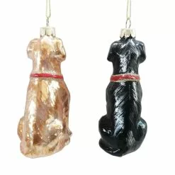 Discount ⭐ Assorted 4" Glass Lab 😉 Dog Ornament by Ashland® ❄ Christmas ⭐ -Ashland Sale Store 10697622 3