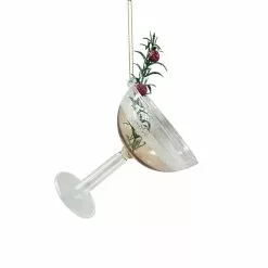 Brand new ❤️ Glass Fancy Cocktail Ornament by Ashland® 🔥 -Ashland Sale Store 10697665 3