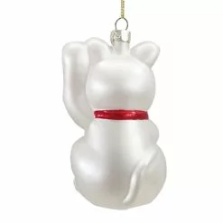 New 👏 4" Glass Money Cat Ornament by Ashland® Christmas 🎁 7 New 👏 4" Glass Money Cat Ornament by Ashland® Christmas 🎁 -Ashland Sale Store 10697666 3