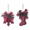 Hot Sale ✔️ Assorted Red Snowflake/Stocking ⭐ Christmas Ornament by Ashland® 🔥 -Ashland Sale Store 10697782 1