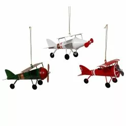 Promo ✨ Assorted Metal Airplane Ornament by Ashland® 🌟
