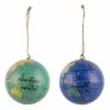 Brand new ⌛ Assorted 3'' Globe Glass ❄ Christmas Ornament by Ashland® 🎉