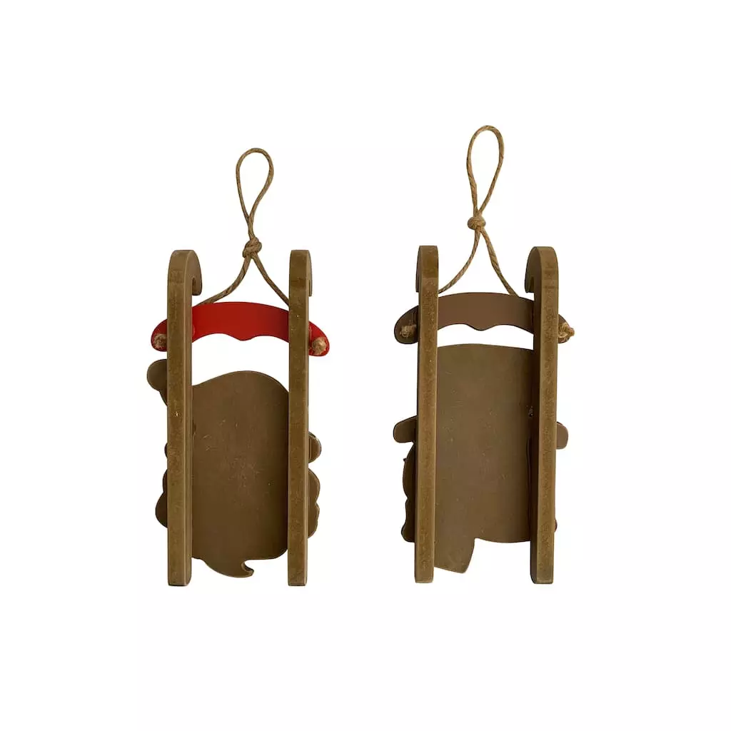 Hot Sale ❤️ Assorted 3.75'' Santa/Snowman 👍 Christmas Ornament by Ashland® ❤️ 5 Hot Sale ❤️ Assorted 3.75'' Santa/Snowman 👍 Christmas Ornament by Ashland® ❤️ - Image 3