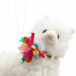Flash Sale ✨ White Fluffy Llama Ornament by Ashland® 👍 Christmas 🧨 -Ashland Sale Store 10697952 2