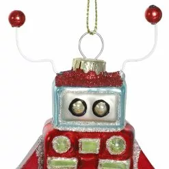 Promo 🔔 Assorted Glass Robot Ornament by Ashland® Christmas 🔥 -Ashland Sale Store 10697953 3