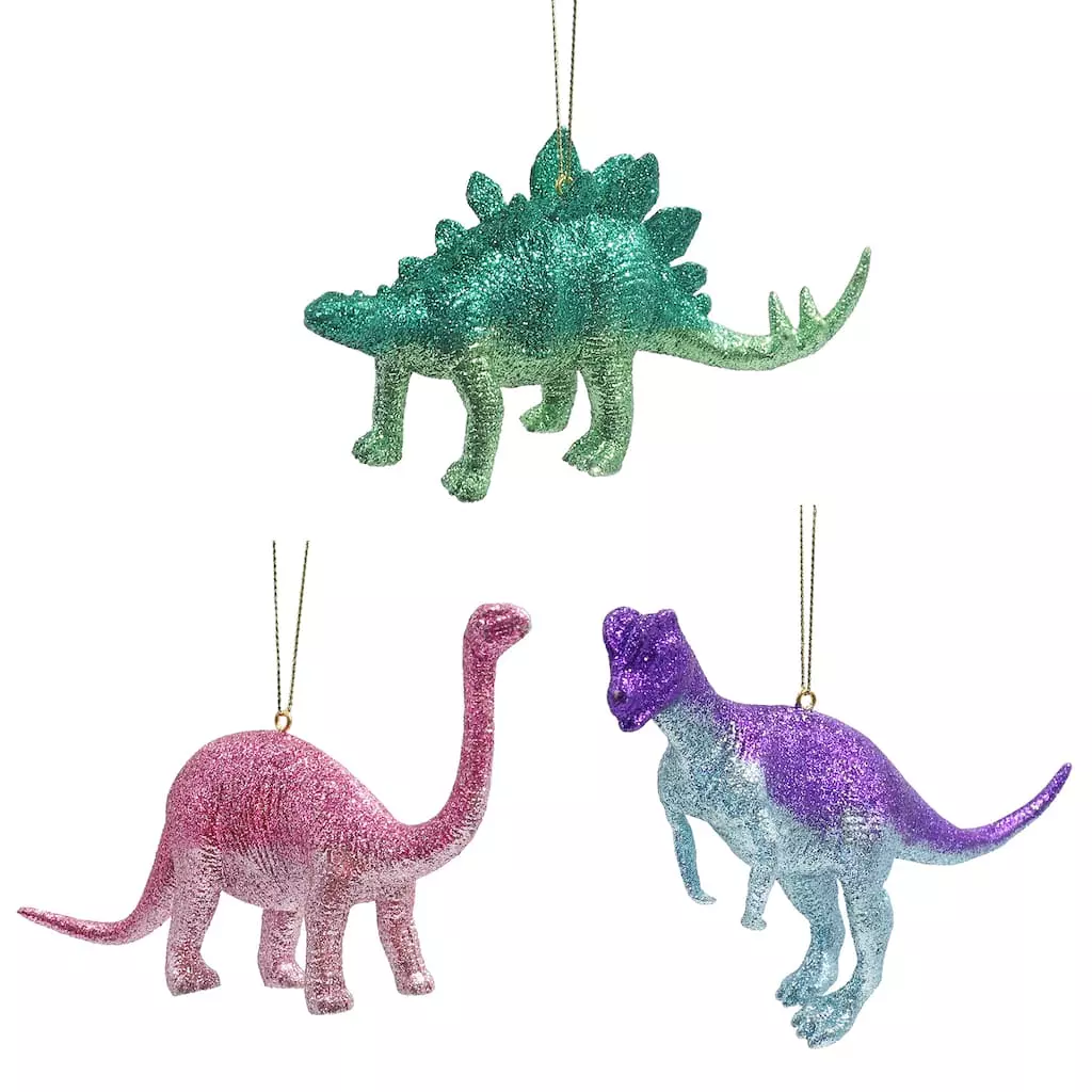 Best Pirce 😀 Assorted Bright Dinosaur Ornament by Ashland® ⭐ Christmas ✔️ 3 Best Pirce 😀 Assorted Bright Dinosaur Ornament by Ashland® ⭐ Christmas ✔️