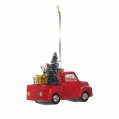 Cheap 🥰 Red Glass Truck Ornament by Ashland® 🛒 -Ashland Sale Store 10697983 2