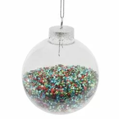 Flash Sale 😀 Clear Glitter Plastic Ball Ornament by Ashland® ❄ Christmas 🎁 6 Flash Sale 😀 Clear Glitter Plastic Ball Ornament by Ashland® ❄ Christmas 🎁 -Ashland Sale Store 10697996 2
