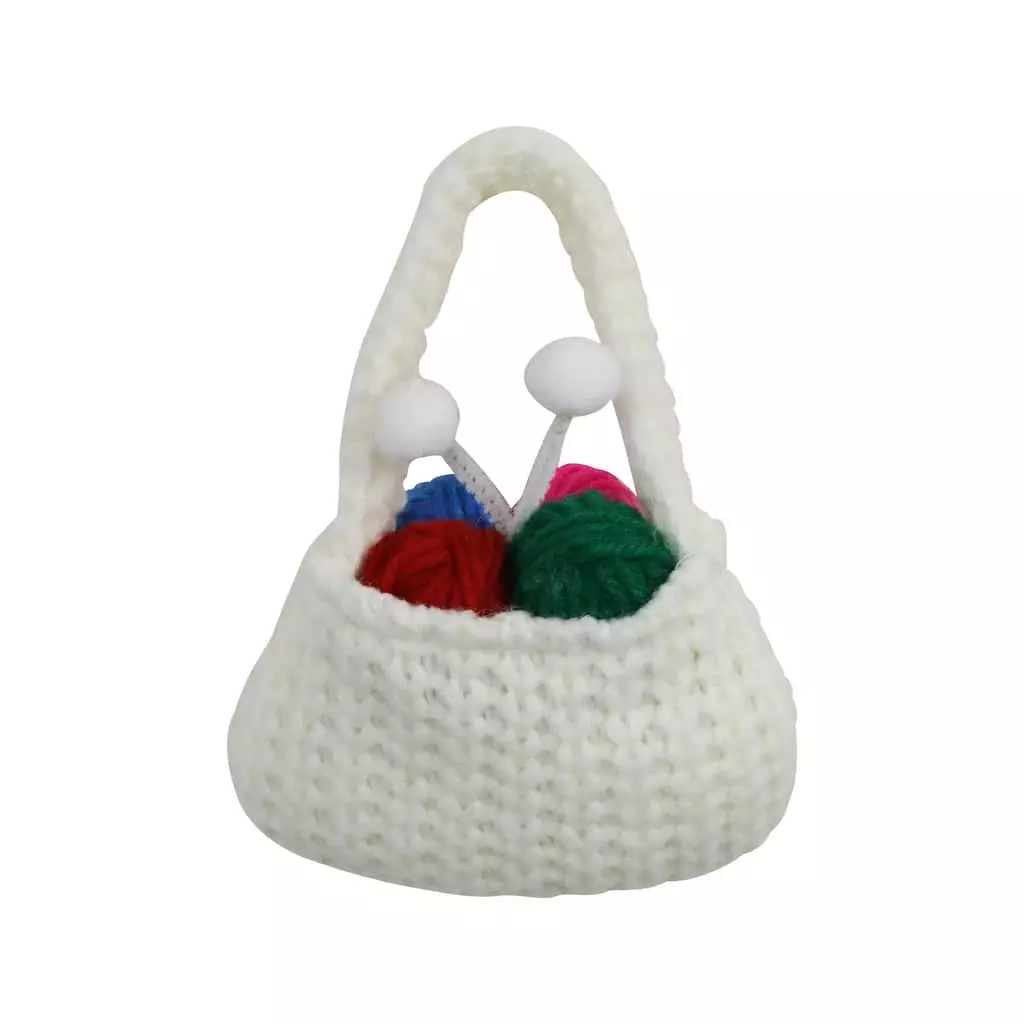 Buy 👍 Assorted Yarn Bag Ornament by Ashland® ✨ 4 Buy 👍 Assorted Yarn Bag Ornament by Ashland® ✨ - Image 2