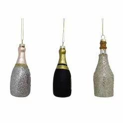 Flash Sale 🧨 Assorted Glass Champagne Ornament by Ashland® ✔️ -Ashland Sale Store 10698041 4