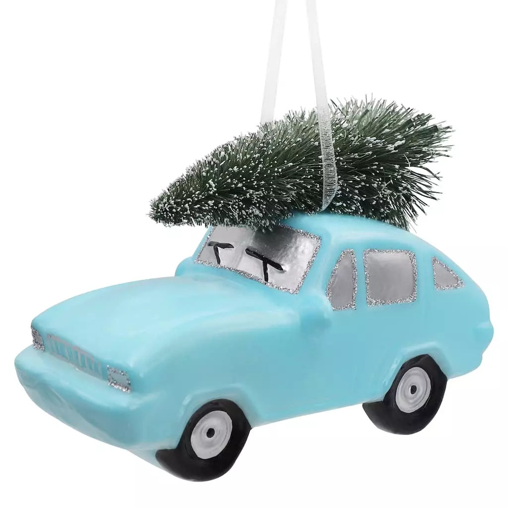 Cheap 🛒 Assorted Glass Car with Tree Ornament by Ashland® Christmas 👏 6 Cheap 🛒 Assorted Glass Car with Tree Ornament by Ashland® Christmas 👏 - Image 4