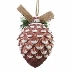 Cheap ⌛ 4.5" Glass Pinecone Ornament by Ashland® ❄ Christmas ✨ -Ashland Sale Store 10698125 3