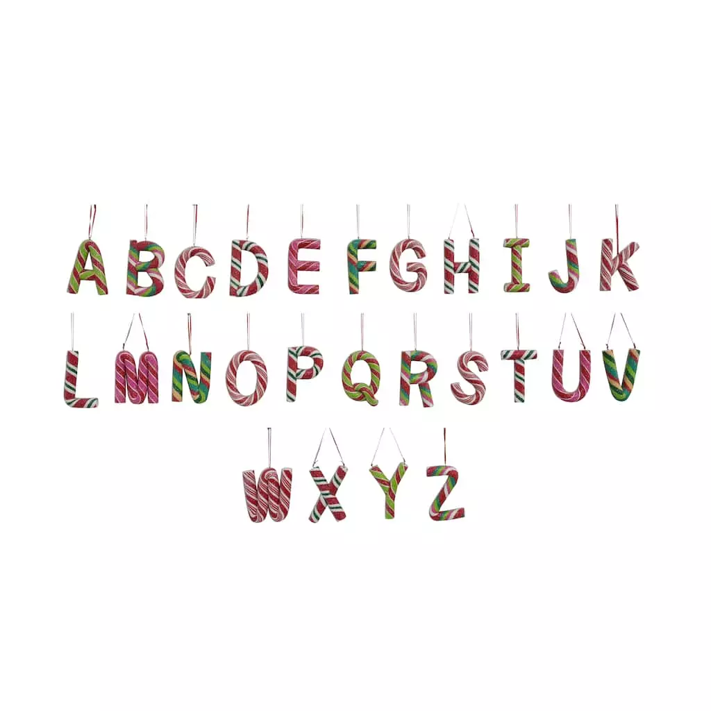 Cheapest ๐ Assorted Monogram Candy Cane Ornament by Ashland® ๐ฅ 3 Cheapest ๐ Assorted Monogram Candy Cane Ornament by Ashland® ๐ฅ